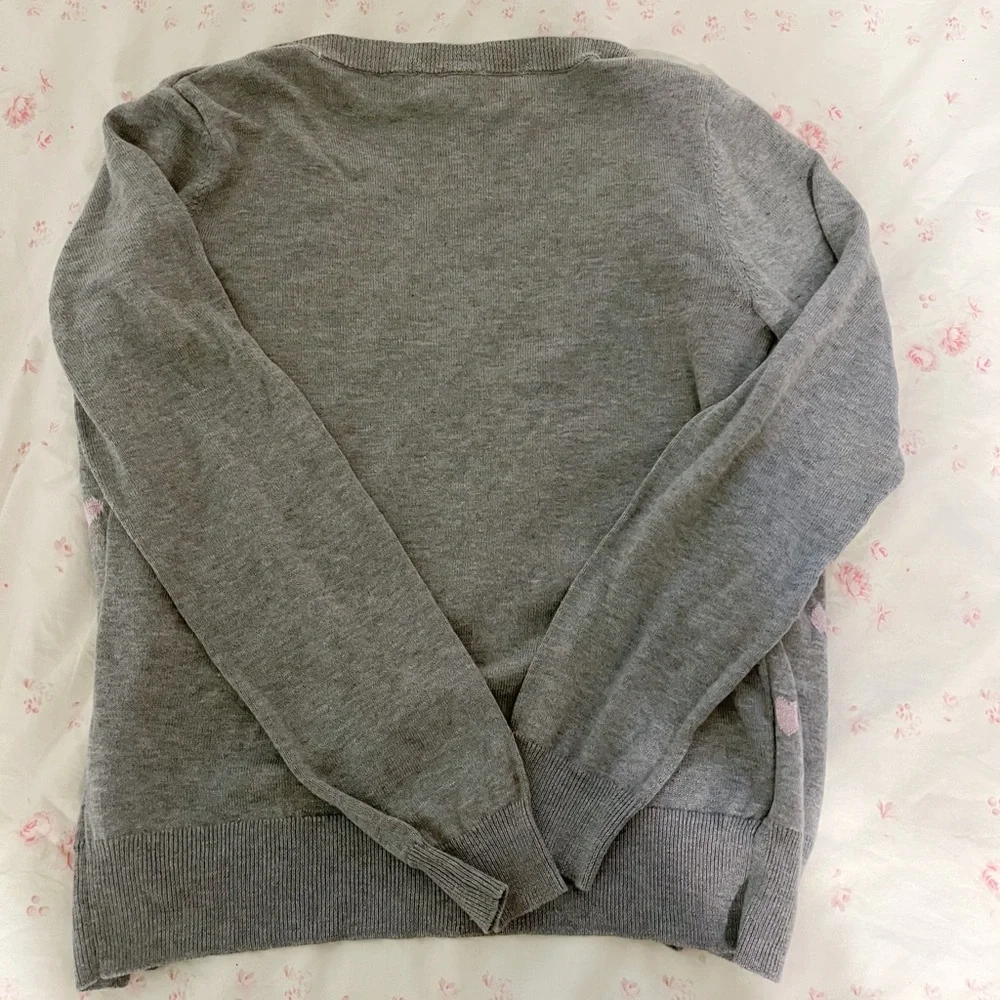 Pink Heart Cardigan - Picture 3 of 6